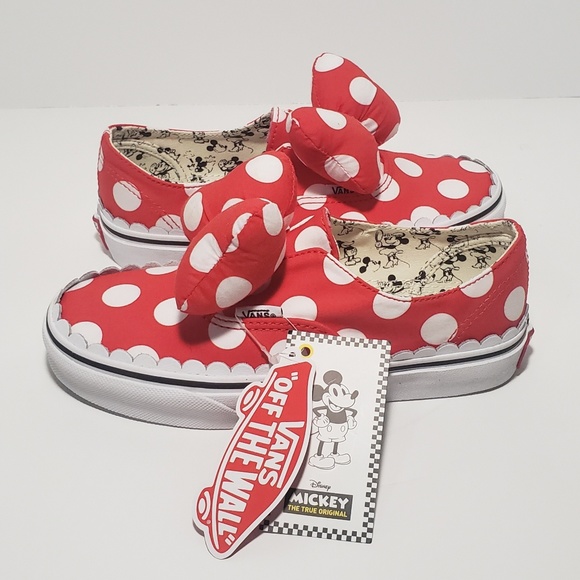 minnie mouse bow vans